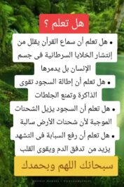 القرأن الكريم شفاء من كل داء